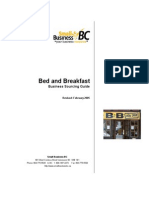 Bed and Breakfast: Business Sourcing Guide