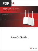 Draytek Vigor 2710 User Guide