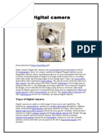 Digital Camera: Types of Digital Cameras