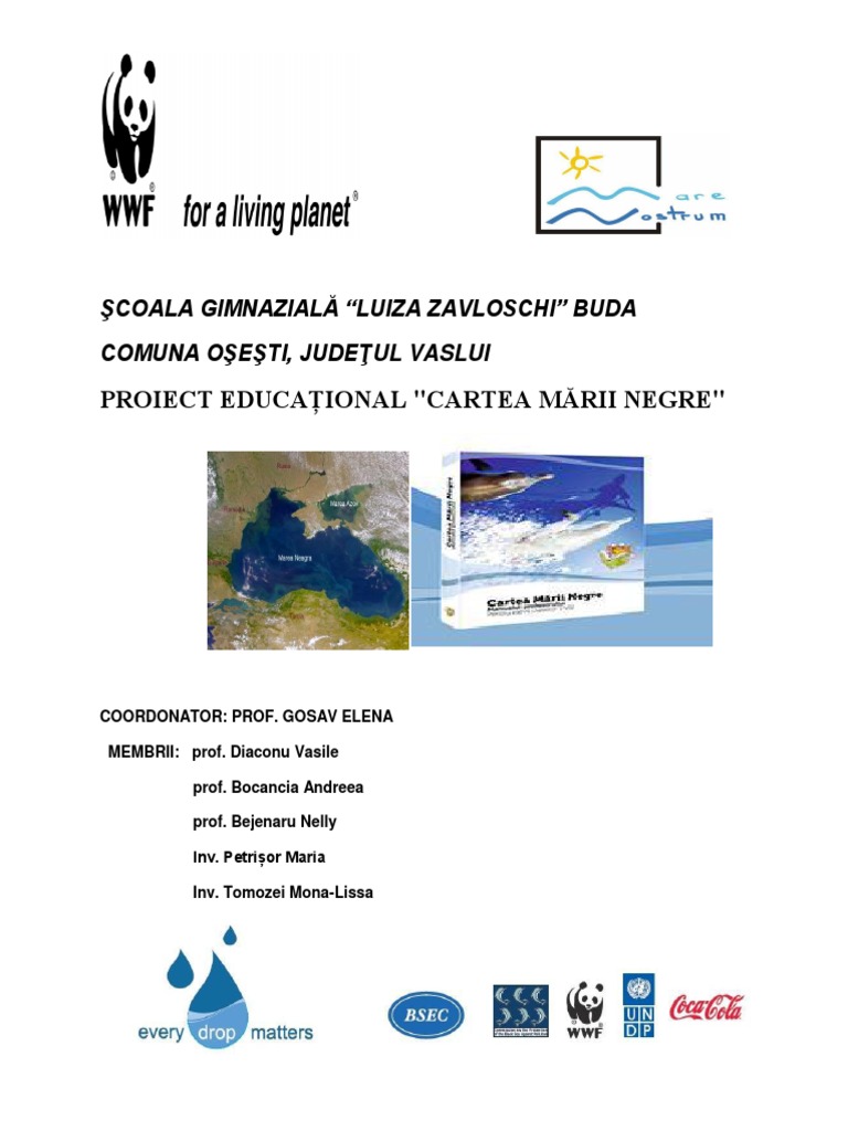 Model de Proiect Educational | PDF