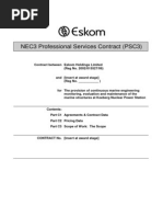 NEC3 Professional Services Contract - Final Draft