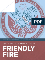 Friendly Fire Death, Delay and Dismay at the VA