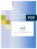 Manual Geral de Procedimentos Internos Da IGAI - 1parte