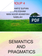 Semantics and Pragmatics Group Project