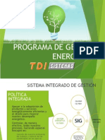 Programa de Gestión Energética
