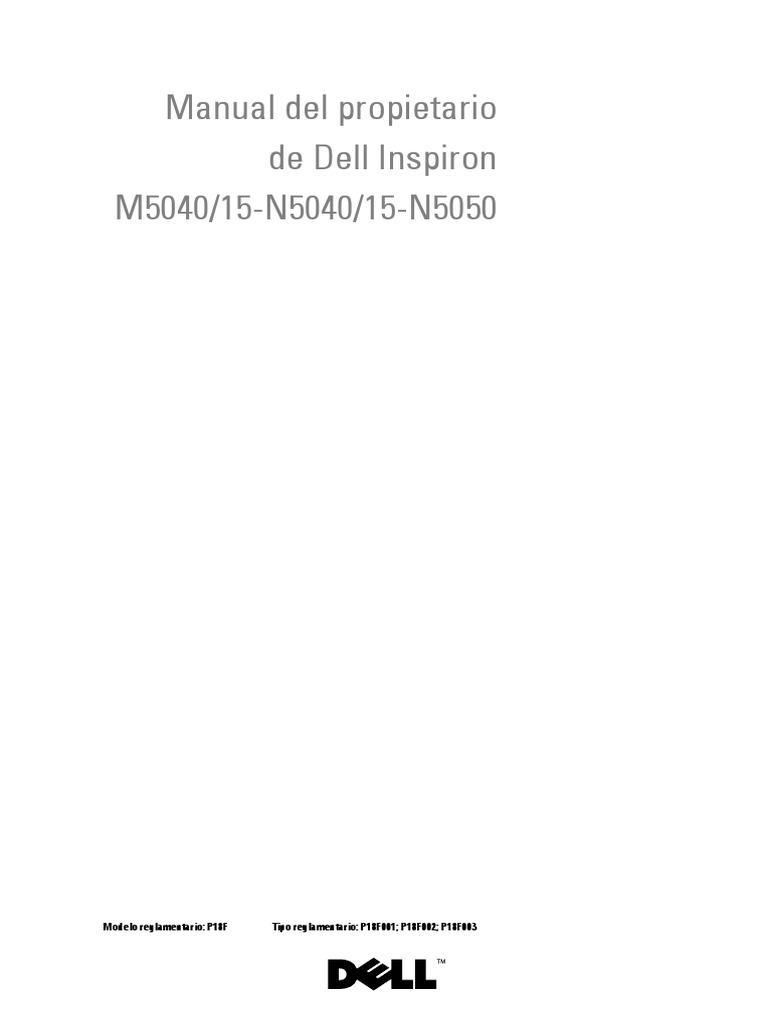 Manual del propietario de Dell Inspiron M5040/15-N5040/15-N5050 | LAN