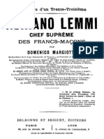 Adriano Lemmi Chef Supreme Des Francs-Macons