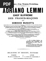 Adriano Lemmi Chef Supreme Des Francs-macons
