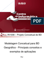 Modelagem Conceitual para BD Geografico - Principais Conceitos e Exemplos