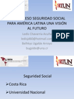 Ix Congreso Seguridad Social para América Latina Una