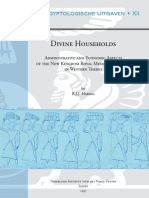 Divine Households: Egyptologische Uitgaven - XII