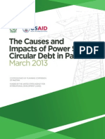 Final - USAID-Pakistan Circular Debt Report-Printed Mar 25, 2013