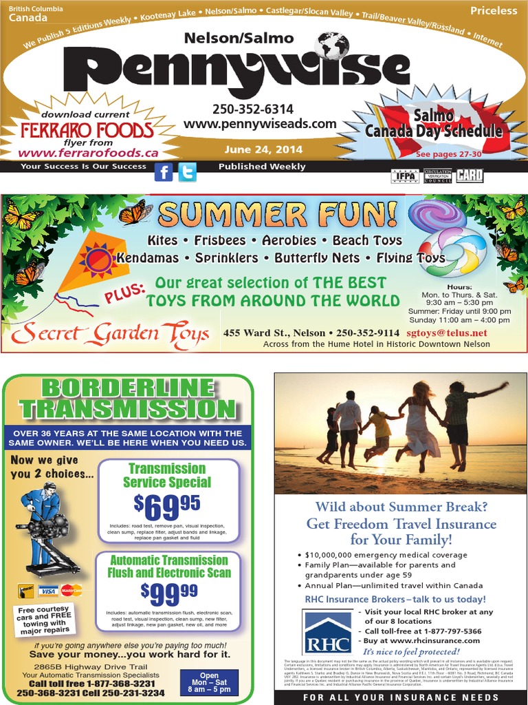 NelsonSalmo Pennywise June 24, 2014 PDF Lemonade Underwriting