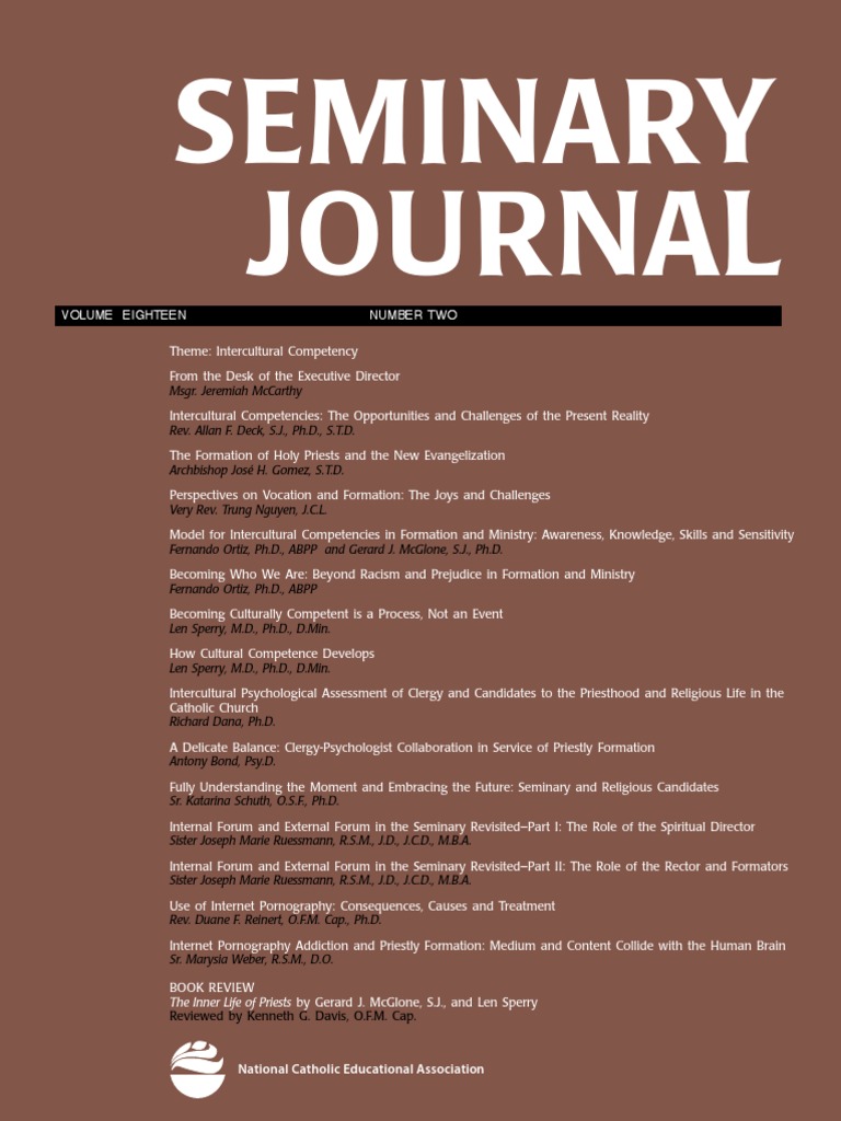 Seminary Journal Fall 2012 Download Free PDF Catholic Church