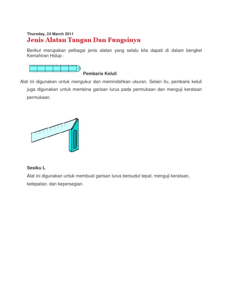 Soalan Kh Pertukangan Pdf