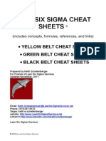 LSS Cheat Sheets