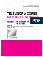 Manual de Serviciotv LG Chasis Sc-023a Modelo: Rp-20cb20a RP-14CB20 Modelo: RP-21FB32