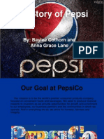 The Story of Pepsi: By: Baylee Cothorn and Anna Grace Lane