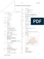 Grade 11 Mathematics: Memorandum Paper 2