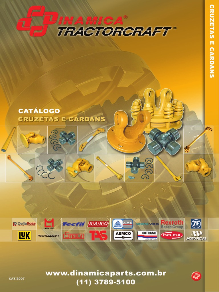 Cruzetas e Cardans: Catálogo Completo | PDF | Lazer