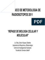 Teorico Repaso Biol Celular y Molecular 2011
