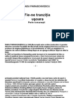 Fie-Ne Tranzitia Usoara