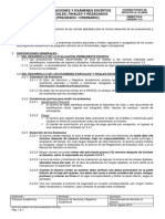 DB-VSA-016 Evaluaciones y Exámenes Escritos Parciales Finales y Rezagados - USIL - Agosto13