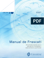 Manual de Frascati  - http://f-iniciativas-pt.blogspot.com