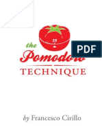 The Pomodoro Technique (Francesco Cirillo, 2007)
