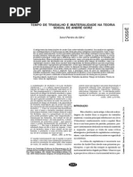 Josué Sobre André Gorz