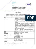 Ayuda Memoria Taller Bluefields RAAS - Gobernabilidad de Los Recursos Hídricos