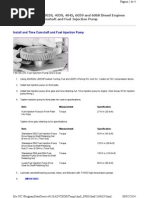 Download Install and Time Camshaft and Fuel Injection Pump by jorgedavidgonzalez SN231177706 doc pdf