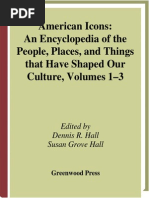 American Icons. Encyclopedia of The People, Places, Things That ...
