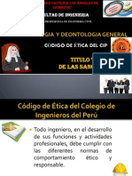 Codigo de Etica Del CIP - DE LAS SANCIONES&