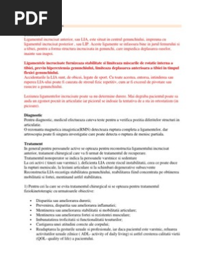 evaluarea produselor sportive pentru articulații și ligamente