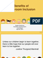 inclusion in the classroom