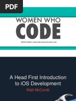 Headfirst Into IOS Development