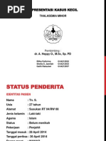Download Presentasi Kasus  Thalasemia by Shalis Jamilah SN231187785 doc pdf