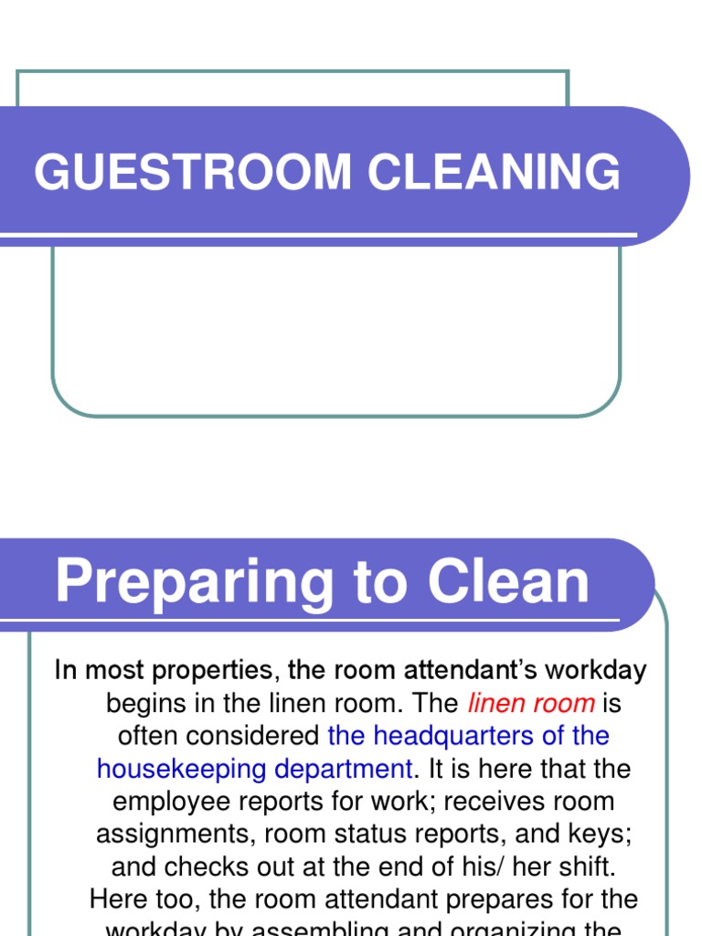 Guestroom Cleaning Housekeeping Vacuum Cleaner