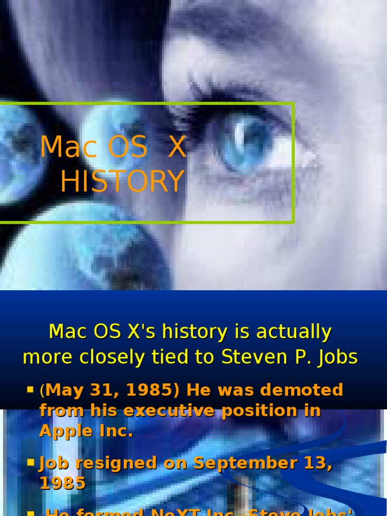 History of Mac OS X Development | PDF | Operating System | System Software