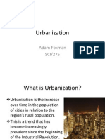 Urbanization