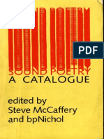 Mccaffery (Sound Poetry) PDF