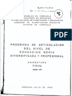 Programa de Fisica de 4to Año PDF