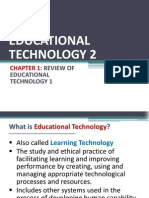 Chapter 1 (Review of Educational Technology 1)