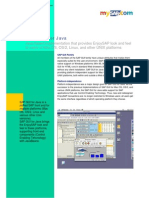 SAPGUI For Java Fact Sheet