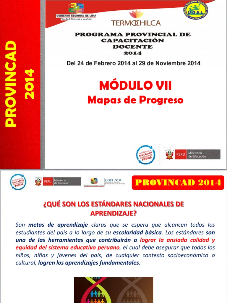 Mapa de Progreso1 | PDF