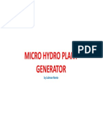 Generator For Microhydro