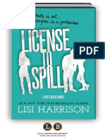 License To Spill (A Pretenders Novel) by Lisi Harrison (Preview)