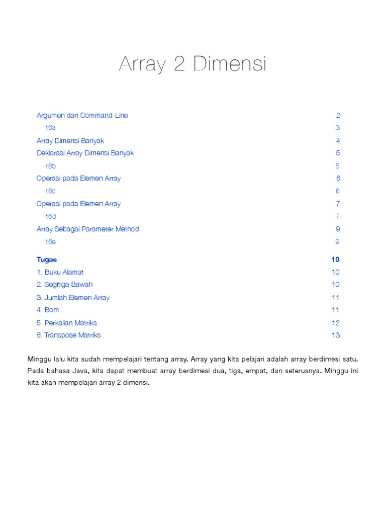 19+ Contoh Soal Algoritma Array 2 Dimensi Kumpulan