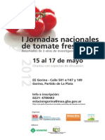 Afiche_I Jornadas Nacionales de Tomate Fresco_2012 (1)